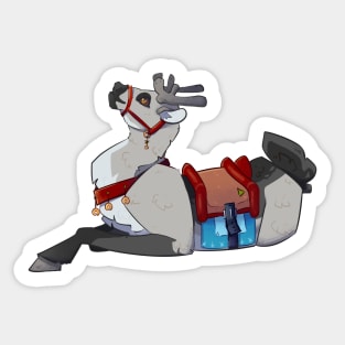 Xmas Reindeer! Sticker